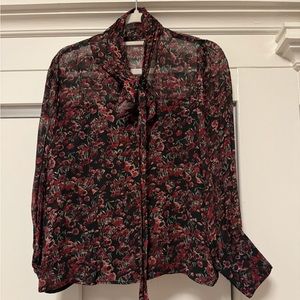 Amour Vert Washable Silk Blouse